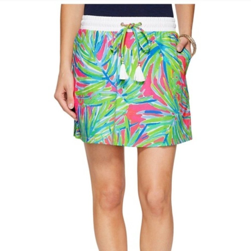 Lilly Pulitzer Zia Skirt XS Royal Lime